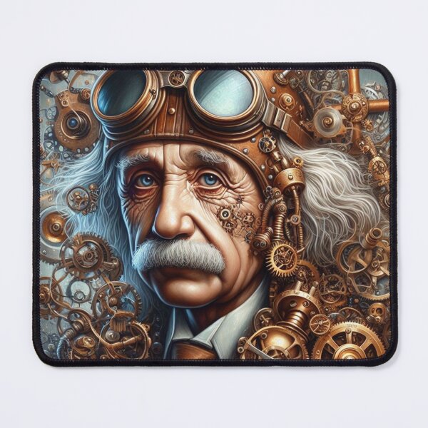 Artikelvorschau, Albert Einstein Steampunk entworfen und verkauft von sevenmountains.