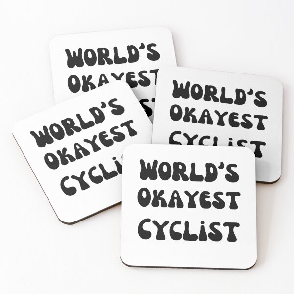 Item preview, World's Okayest Cyclist designed and sold by ladylalitafanta.
