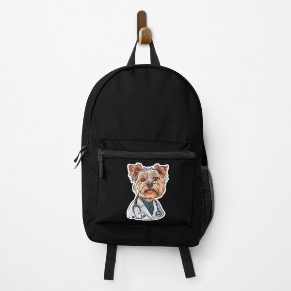 Item preview, Yorkshire Dogtor funny animals Sticker designed and sold by artMadlen.