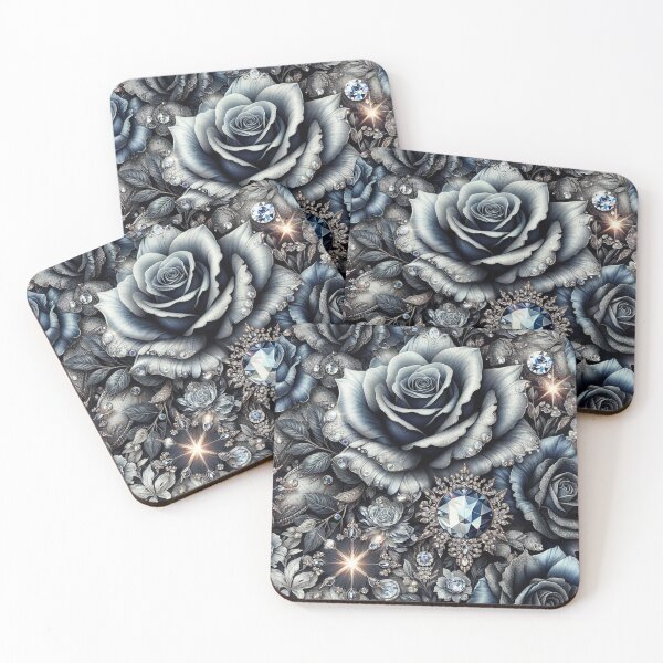 Item preview, Blue Jewels & Roses designed and sold by DesignsByPrnces.