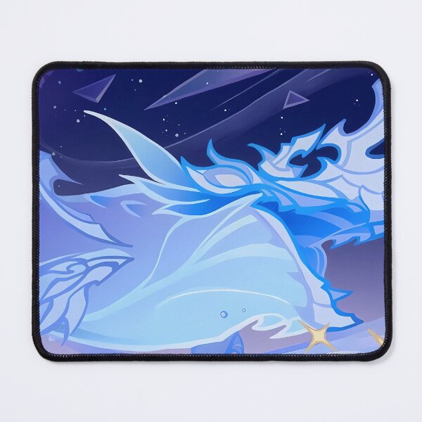 Item preview, Achievement: Whalewrangler Genshin Impact Namecard designed and sold by kazatodoesart.