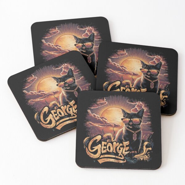 Item preview, George cat name  designed and sold by bukajart.