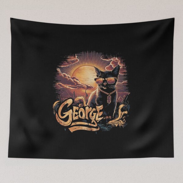 Item preview, George cat name  designed and sold by bukajart.