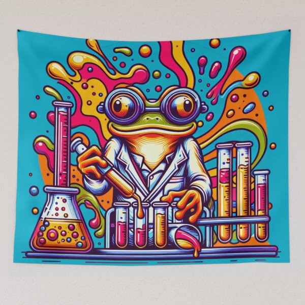 Item preview, Herpetologist frog. designed and sold by Ana C Falla.
