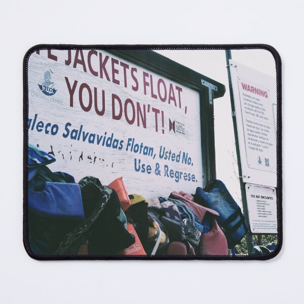 Item preview, Life Jacket Warning designed and sold by MomentsinTime22.