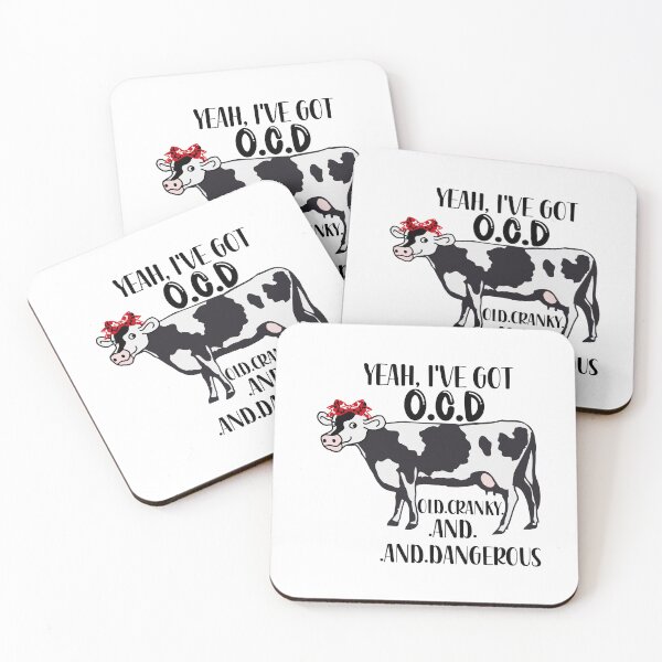 Item preview, YEAH IVE GOT O.C.D OLD CRANKY AND DANGEROUS designed and sold by wildwhimsical.