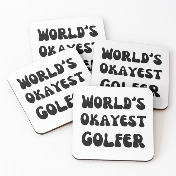 Item preview, World's Okayest Golfer designed and sold by ladylalitafanta.