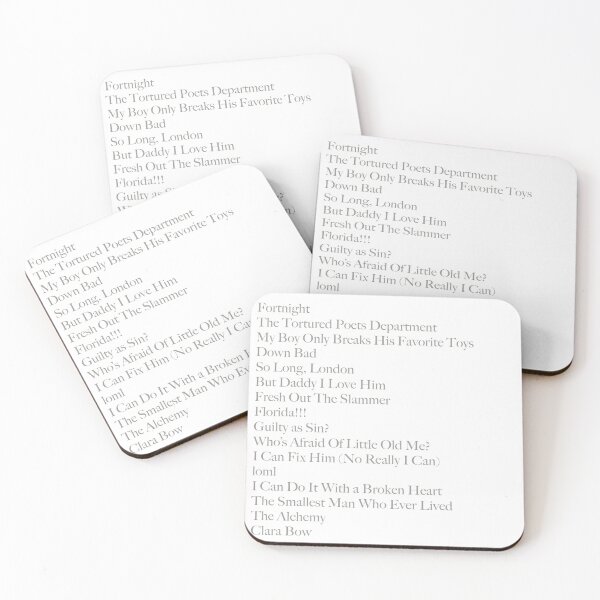 Item preview, TTPD Tracklist designed and sold by chloekari.