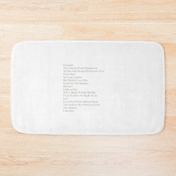 Item preview, TTPD Tracklist designed and sold by chloekari.
