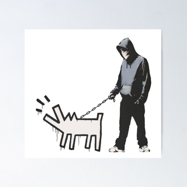 Item preview, Dog street art spray designed and sold by mgdlnsapien.