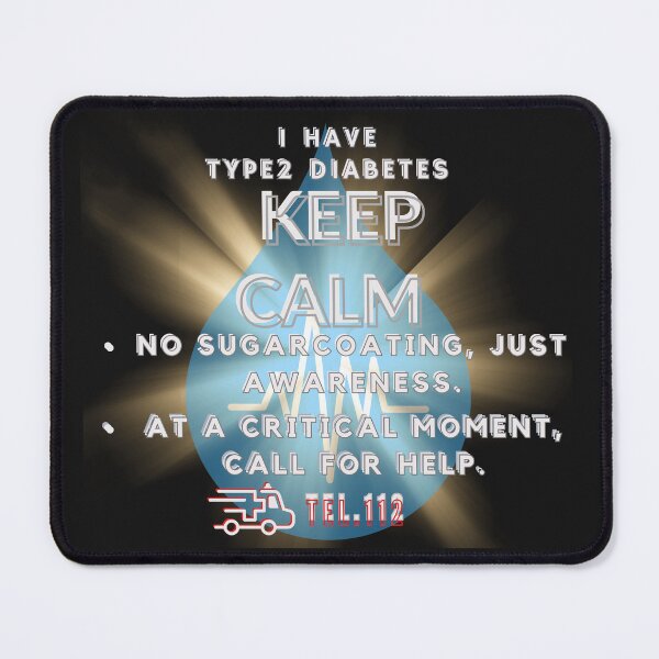 Item preview, Save the life of a person with type 2 diabetes designed and sold by  ViralVisionsCreating .