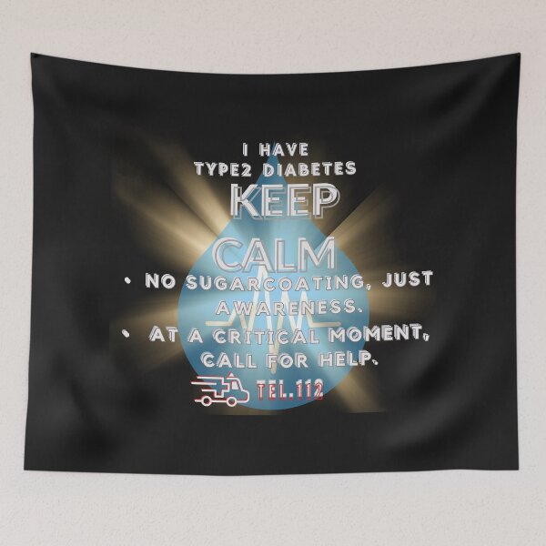 Item preview, Save the life of a person with type 2 diabetes designed and sold by  ViralVisionsCreating .