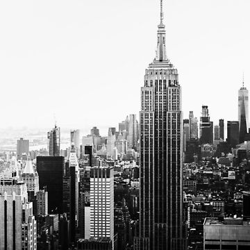 Artwork thumbnail, New York, City, Scandinavian, Nordic, Fashion print, Scandinavian art, Modern art, Wall art, Print, Minimalistic, Modern by juliaemelian