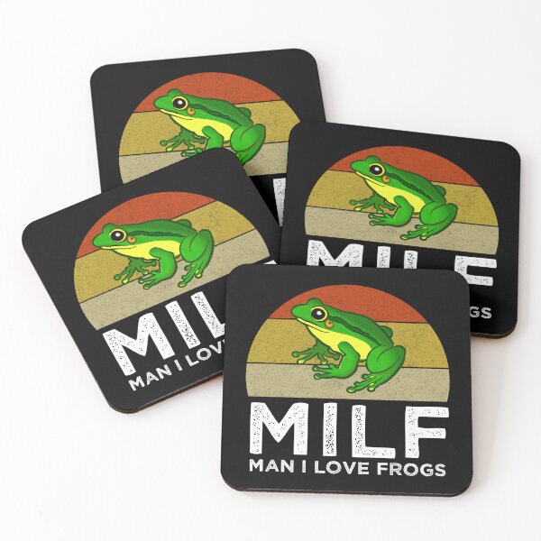 Item preview, MILF - Man I Love Frogs designed and sold by Cat Lady Designs.