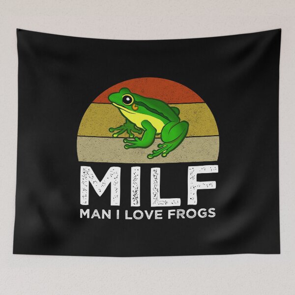 Item preview, MILF - Man I Love Frogs designed and sold by Cat Lady Designs.