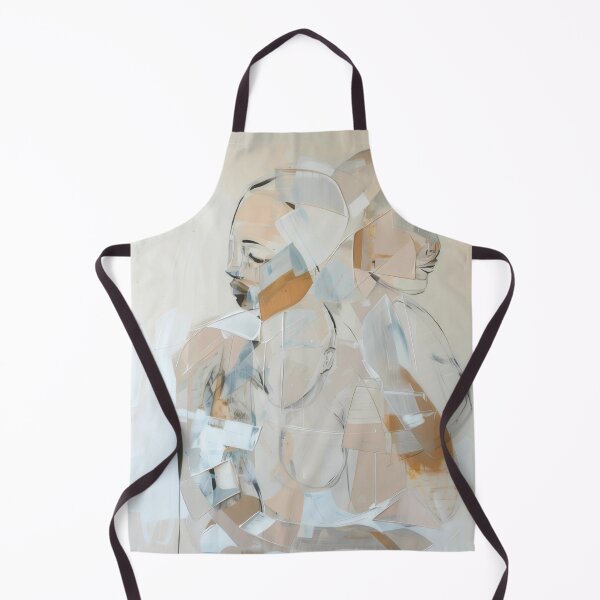 Item preview, Abstract family love - neutral tones beautiful artwork designed and sold by PrettyPinkSkies.