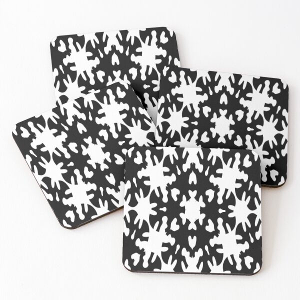 Item preview, Bold Bohemian Black Leaf doodle designed and sold by Ldydesign.