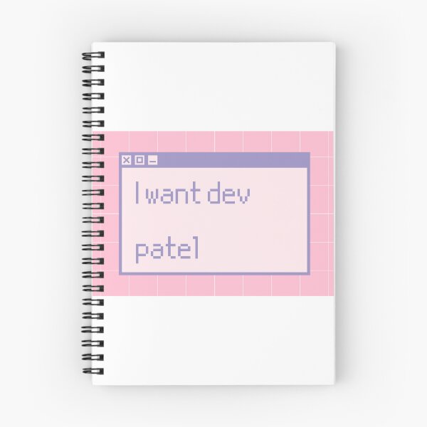 Item preview, I want dev patel 8 bit retro pixel art vaporwave designed and sold by InMyDragonEra.