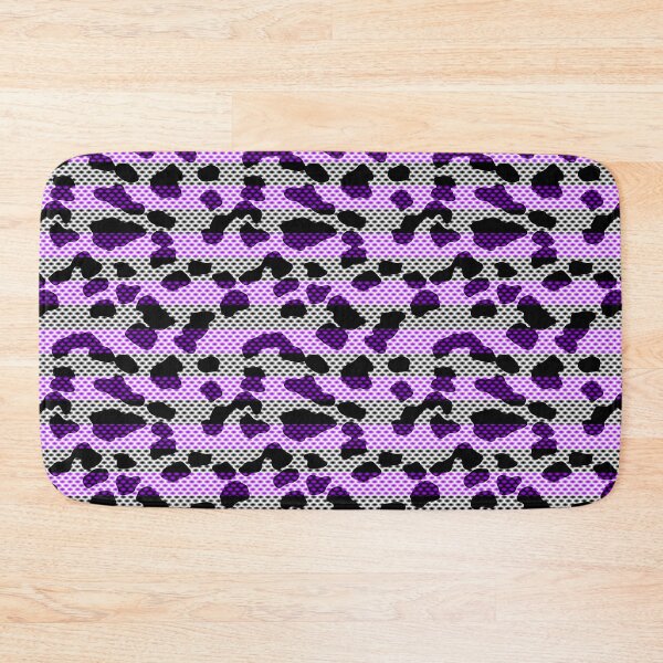 Item preview, Black And Purple Hex Stripes Across Cow Print designed and sold by TheRulerofEarth.