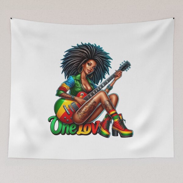 Item preview, “Rasta Goddess” designed and sold by CHRIST5000.