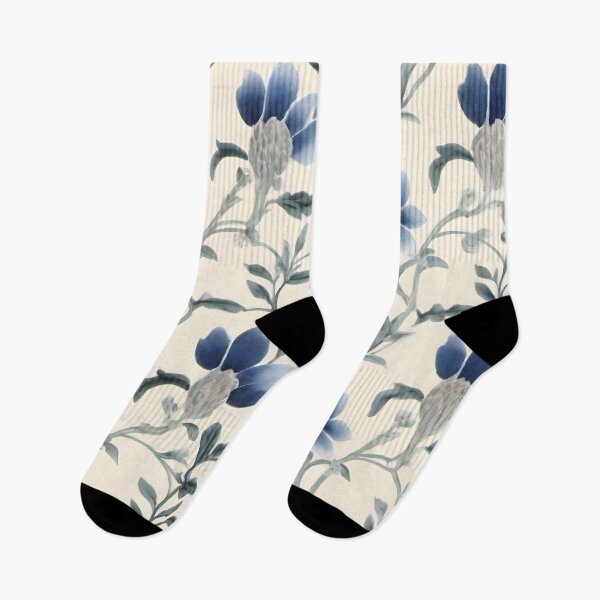 Item preview, Watercolor Red and White Floral Pattern on White Background designed and sold by MrKATORSKI.