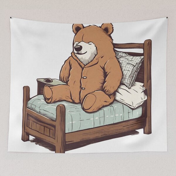 Item preview, Time To Hibernate! designed and sold by OptimaShirts.