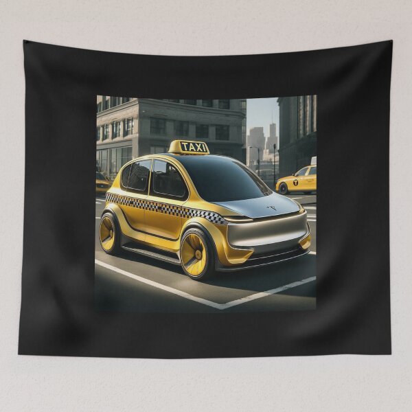 Item preview, Robotaxi designed and sold by TEEJAMBOREE.