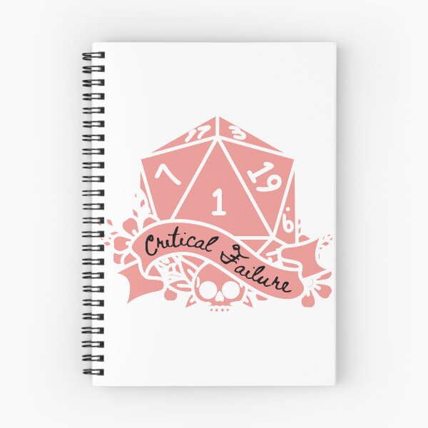 Item preview, Critical Failure (Nat 1 Dice Joke) designed and sold by Sibling-Revelry.
