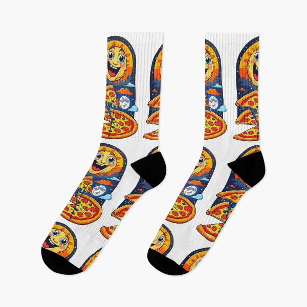 Item preview, A very night and day pizza party time smile. designed and sold by Giulivo Store Graphic.