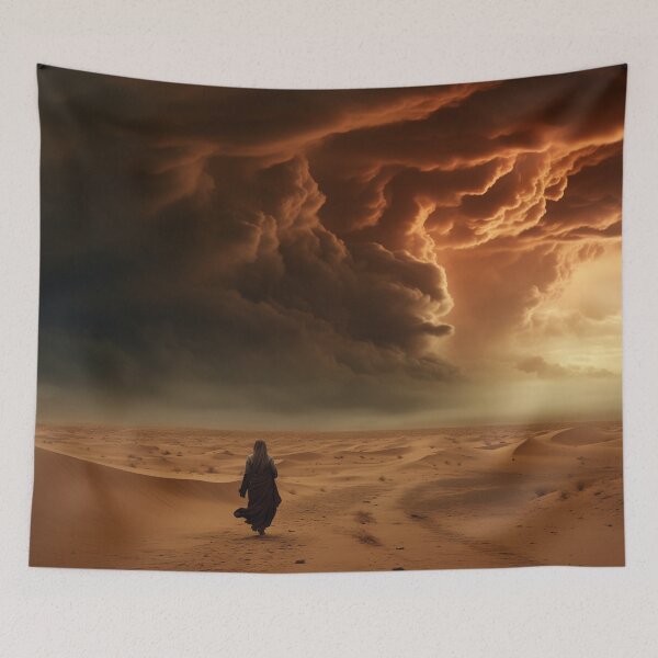 Item preview, Beautiful Sandstorm - Inspirational Nature - for Home, Office, Bedroom, Living Room designed and sold by BoujeeBear.
