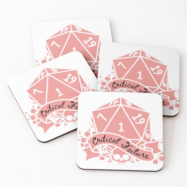 Item preview, Critical Failure (Nat 1 Dice Joke) designed and sold by Sibling-Revelry.