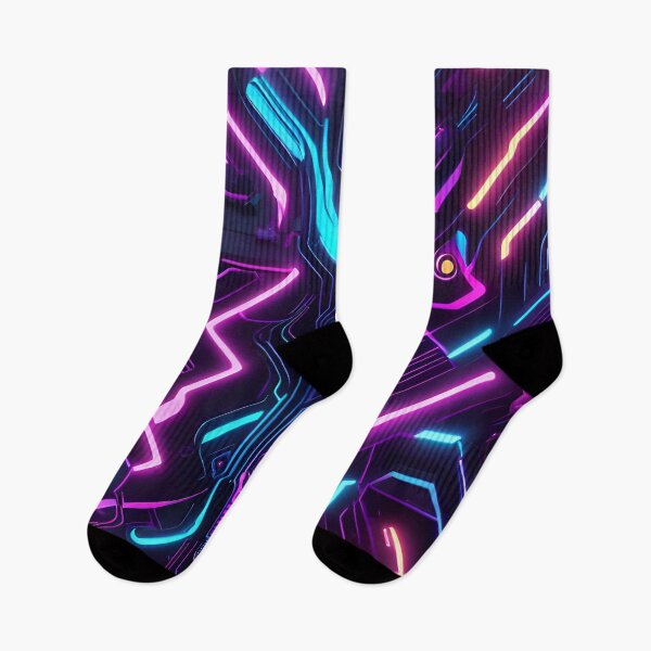 Item preview, Cool Cyberpunk Neon Pattern Design designed and sold by TheArtOfPat.