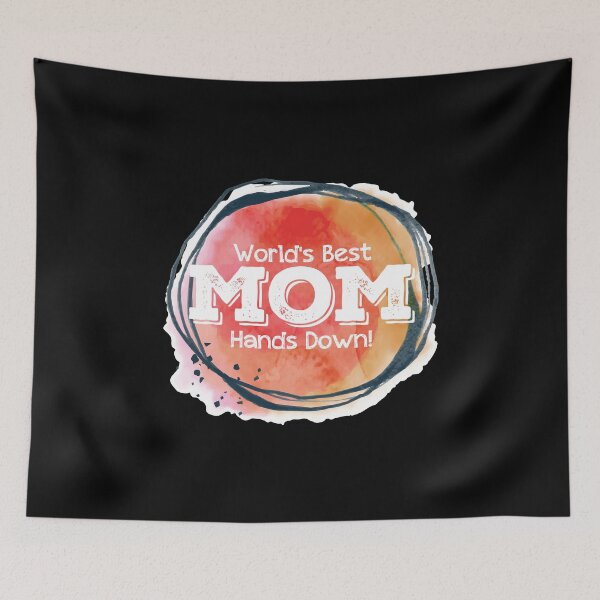 Item preview, World's Best Mom, great gift for Mother's Day. designed and sold by RedGhostDesign.