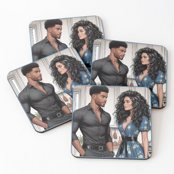 Item preview, Virgin Mari - Mariana and Malcolm - Concept Art designed and sold by AmberRoseWrites.