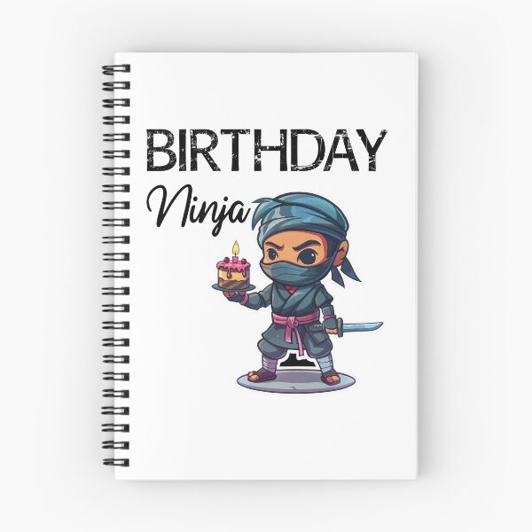 Item preview, Birthday Ninja (with Black Lettering) designed and sold by VelvetRoom.