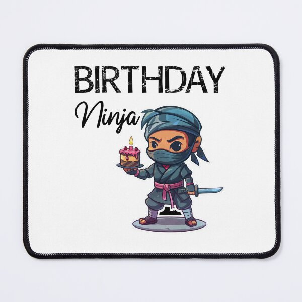 Item preview, Birthday Ninja (with Black Lettering) designed and sold by VelvetRoom.