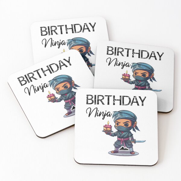 Item preview, Birthday Ninja (with Black Lettering) designed and sold by VelvetRoom.