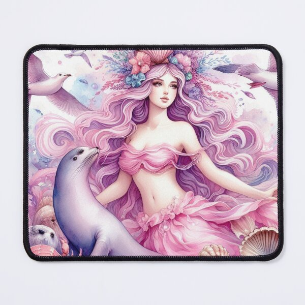 Item preview, Pink Sea Goddess designed and sold by Feathers51.