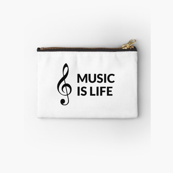 Item preview, Music Lovers - music is life treble clef designed and sold by Inspirationmotivation.