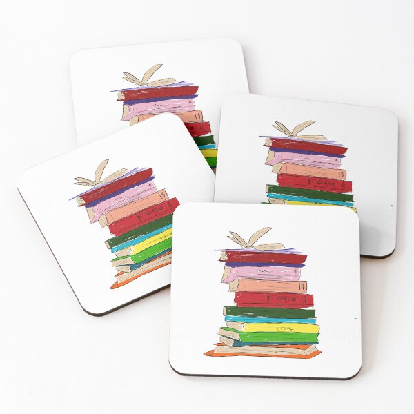 Item preview, Stack of books designed and sold by StrawberryUnicornCo.