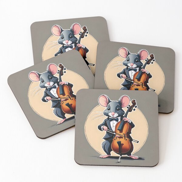 Item preview, Musical Mouse AI Art designed and sold by MugsAndDuds.