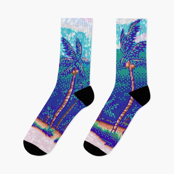 Item preview, Coconut Beach (Vaporwave Edition) designed and sold by asanaworld.