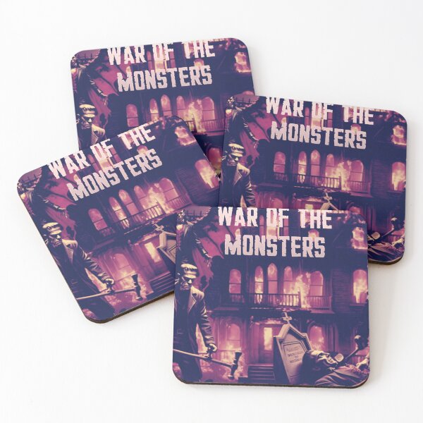Item preview, War of the Monsters designed and sold by DukeGroovy.