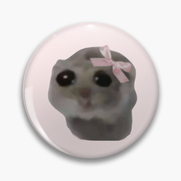 Item preview, sad hamster with big eyes designed and sold by kyb3ka.