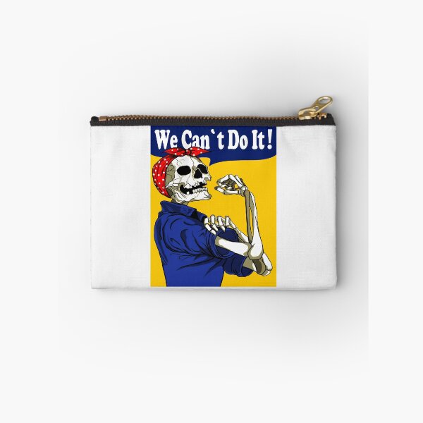 Item preview, We Can Not Do It; Skull Rosie Style; designed and sold by StickerApe.