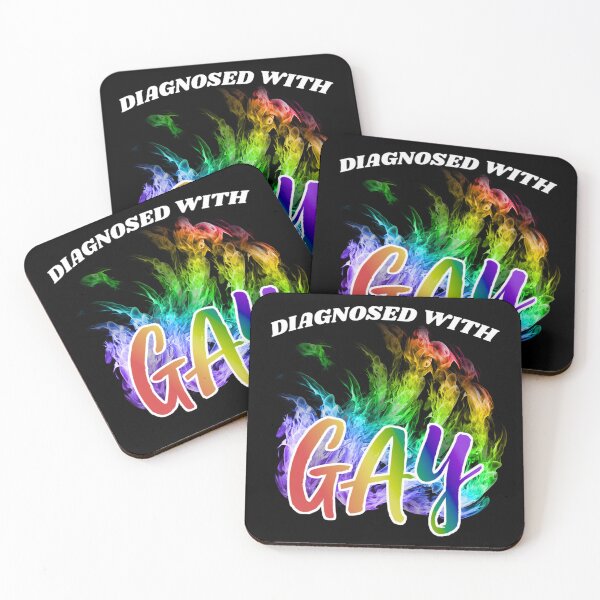 Item preview, Diagnosed With Gay designed and sold by Noblejanobii.