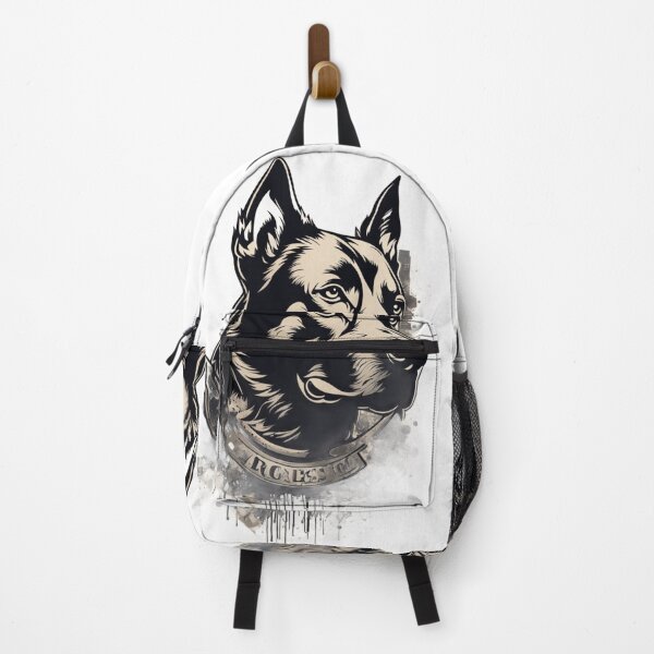 Item preview, "Rebellious Canine: Tough Dog Tattoo Design" designed and sold by BAIN012.