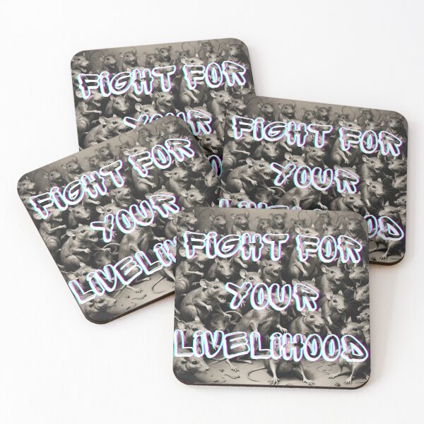 Item preview, Fight for your livelihood, rats! (ttrpg inside joke) designed and sold by Sibling-Revelry.