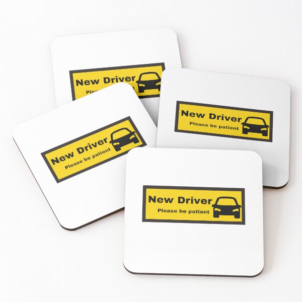 Item preview,  New Driver | 4 pcs Sticker pack| Please be patient  designed and sold by SeaNympth.
