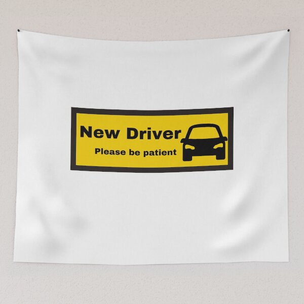Item preview,  New Driver | 4 pcs Sticker pack| Please be patient  designed and sold by SeaNympth.